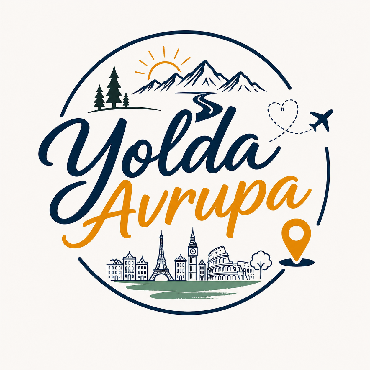 YoldaAvrupa seyahat blogu logosu